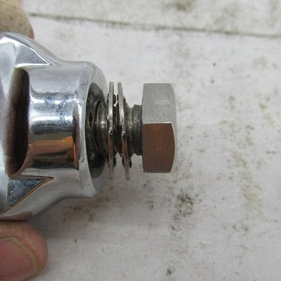 Harley Davidson OEM Chrome Mini Footpeg Clevis Mount 1pc Replacement 2