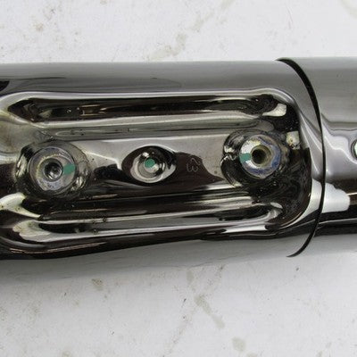 Set of Harley OEM Stock 17-24 CVO Scorched Chrome Mufflers w/ Crossove