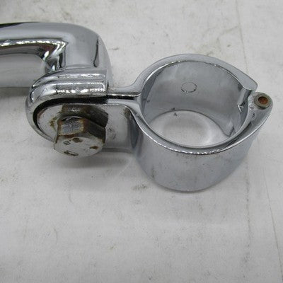 Pair of Kuryakyn Longhorn Offset Dually Highway Pegs w/ 1.5" Clamps 45