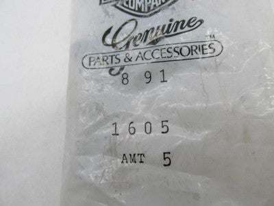 Lot of 5 Harley-Davidson Genuine NOS Flathead Screws 1605