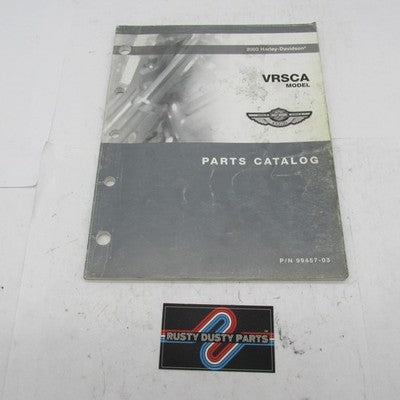 Harley Davidson Genuine 2003 VRSCA Model Parts Factory Catalog 99457-0