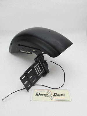 Harley-Davidson Nightster Rear Fender w/ Side License Plate Bracket 43