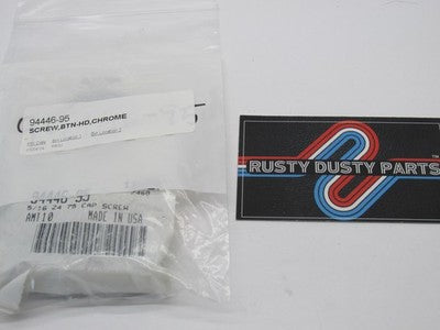 Lot of 6 Harley Davidson Genuine NOS 5/16"-24 x3/4" Hex Socket 94446-9