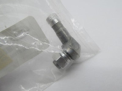 K&L NOS Valve Stem 8mm Stem Base 90 Degree Bend Silver 32-2978