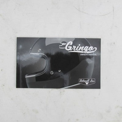 Biltwell NIB Gringo Large DOT Flat Black Factory Logo 1002-638-104 | 0