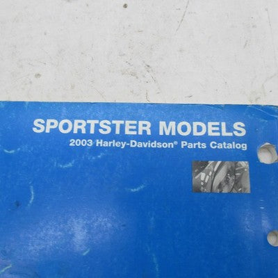 Harley-Davidson Official Factory 2003 Sportster Models Parts Catalog 9