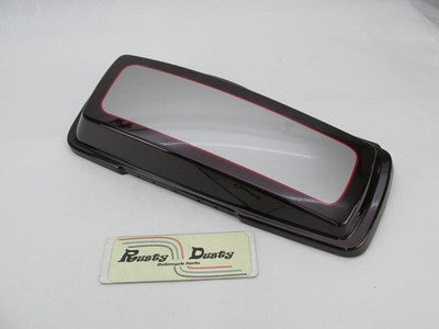Harley Davidson Genuine NOS FLHTC LT Saddle Bag Cover Black Silver 906
