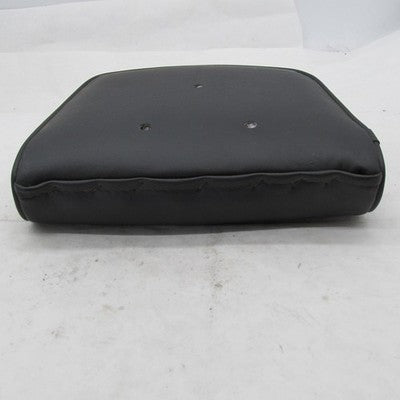 Harley Smooth Black Vinyl 3-Bolt Passenger Backrest 9" x 9" x 2.5" Sis