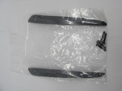 Harley Davidson Genuine NOS Windshield Trim Kit Black Satin 57400320