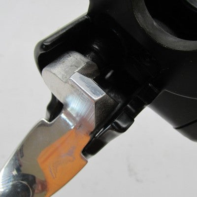 Harley Davidson OEM Front Brake Master Cylinder w Chrome Lever 11/16"