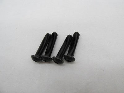 Lot of 4 Harley-Davidson Genuine NOS Black Button Head Hex Socket Scre