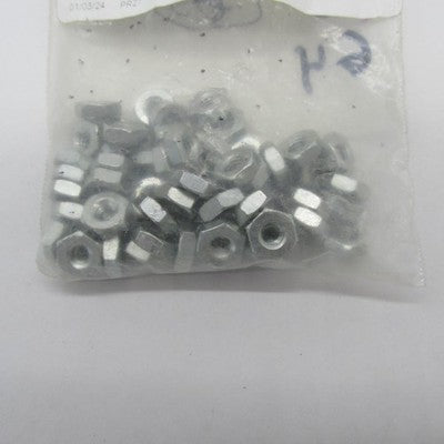 Lot of 64 Harley-Davidson OEM NOS Hex Machine Screw Nuts 7608