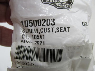 Harley Davidson Genuine NOS Seat Screw 10500203