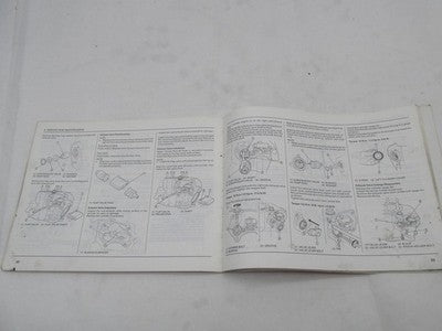 Honda Official Factory 1994 CR250R Owners Manual and Competition Hanbo