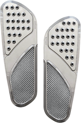 Accutronix Front Floorboards Knurled Drilled FBF01-KDVC