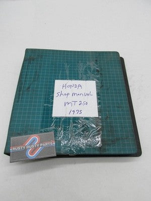 Honda Official Factory 1975 MT250  Service Shop Manual