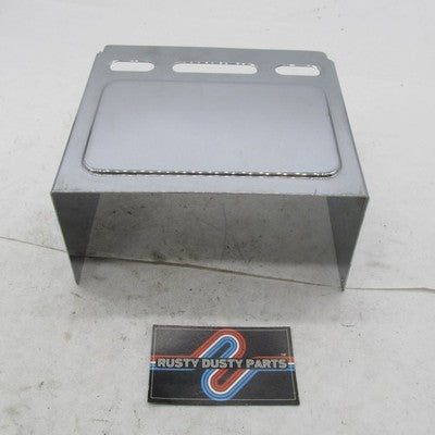 Harley Davidson OEM Chrome Windowed Battery Cover 82-99 Dyna Sportster
