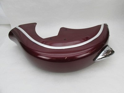Indian Genuine OEM Front Fender Maroon Chrome Headlamp & Tips Accent 1