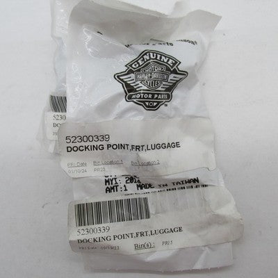 Lot of 2 Harley Genuine OEM NOS Front Luggage Docking Point Bushings 5