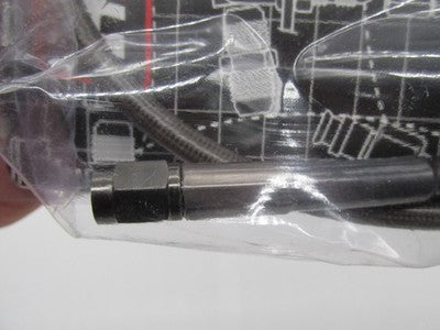 Russell NOS Black 30" Straight Universal Brake Line Hose 1741-0076 R58