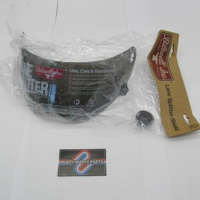 Biltwell NWT Lane Splitter Gen 2 Face Shield, Chrome Mirror 1112-221 |