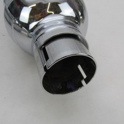 Pair of Harley CVO Touring Chrome Mufflers w/ Tips & Shields 64900111