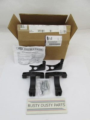 Harley Genuine OEM NOS Passenger Footboard Mounting Bracket Kit, Black