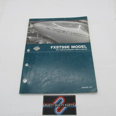Harley-Davidson Official Factory 2007 Springer FXSTSSE Parts Catalog 9