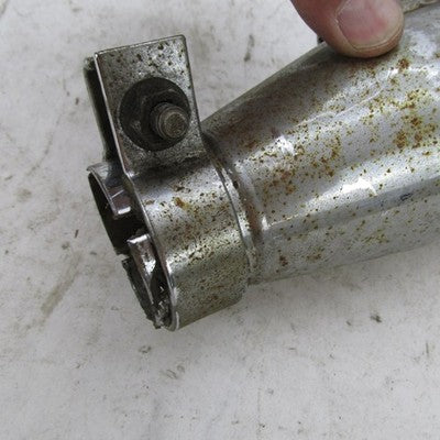 Vintage Harley Davidson OEM Front Chrome Softail Tapered Muffler 65247