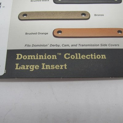 Harley Davidson Genuine NOS LG Brushed Orange Dominion Trans Insert 61