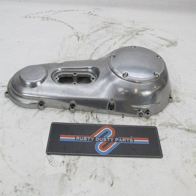 Harley OEM 99-06 Softail Dyna Polished Outer Primary + Derby Cover 605
