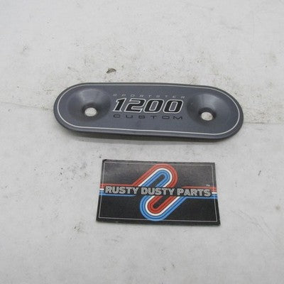 Harley OEM Sportster 1200 Custom Air Cleaner Cover Trim Insert *Dent*