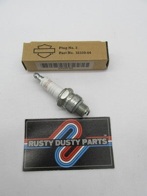 Harley Davidson Genuine NOS Single #3 Spark Plug 32339-04
