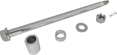 Drag Specialties Axle Kit Chrome Rear 0214-1964