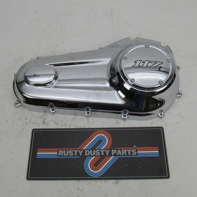 Harley OEM 18-24 Softail M8 Chrome Outer Primary & 117 Derby Cover 257