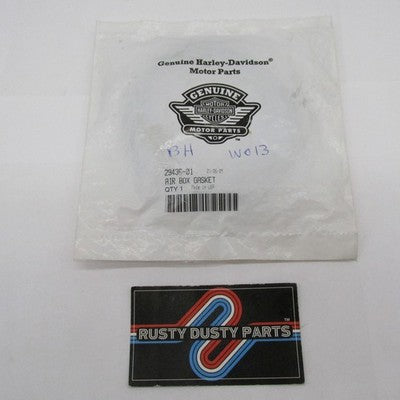 Harley-Davidson Genuine OEM NOS Airbox / Air Filter Housing Gasket 294