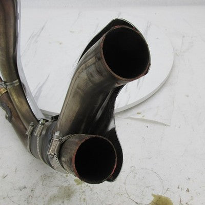 Harley OEM Catalytic Exhaust Headers w/ Shields 12-17 Dyna FXDF FXDWG