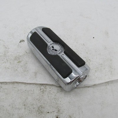 Harley Davidson OEM Single Chrome Willie G Skull Footpeg 50370-04