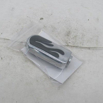 Harley Davidson OEM Single Chrome Flame FootPeg Dyna Sportster 50312-0
