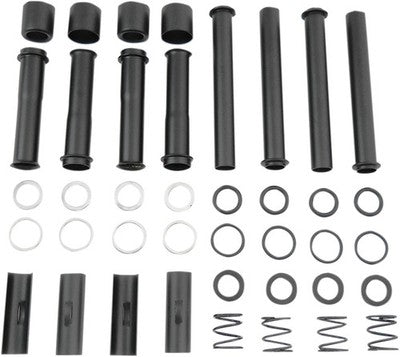 Drag Specialties Satin Black Pushrod Tube Kits 0928-0042