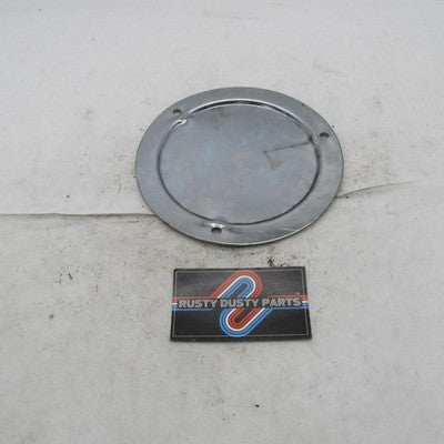 Vintage Harley Davidson OEM Chrome 3 Hole Derby Cover EVO Big Twin 254