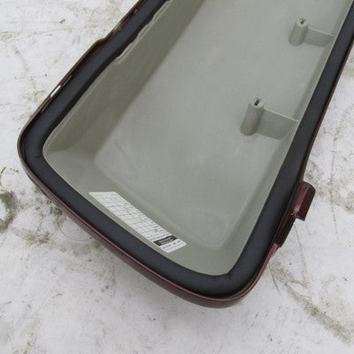 Harley OEM 93-13 Touring Left Saddlebag Lid Wineberry Maroon/Red Strip