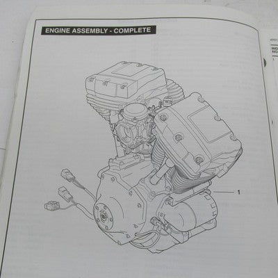 Harley-Davidson Official Factory 2004 Dyna Police Models Parts Catalog