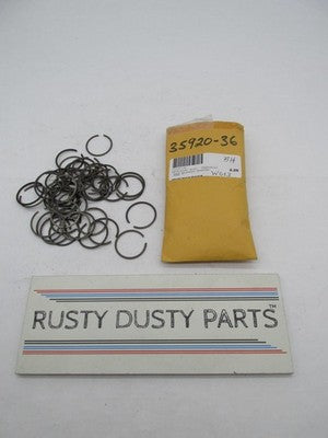 Lot of 40+ Harley Davidson Genuine NOS Transmission Retaining Rings 35