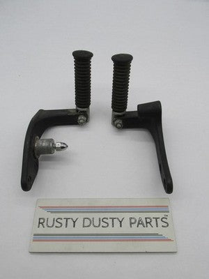 Pair of Harley-Davidson Shovelhead Panhead Passenger Foot Peg Brackets