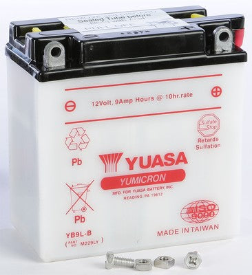 Yuasa Yumicron Battery YB9L-B YUAM229LY