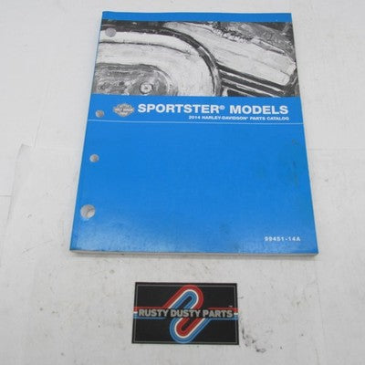 Harley Davidson OEM 2014 Sportster Models Parts Catalog Official 99451