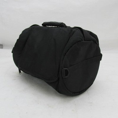 Harley-Davidson by SAC Black Canvas Sissy Bar Bag Barrel Duffel 15"x8"