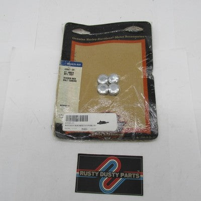 Harley-Davidson Genuine OEM NOS Rocker Box Bolt Cover Kit Chrome 43943