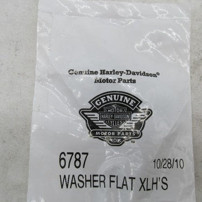 Lot of 8 Harley-Davidson OEM XL XLH's Flat Washers 6787